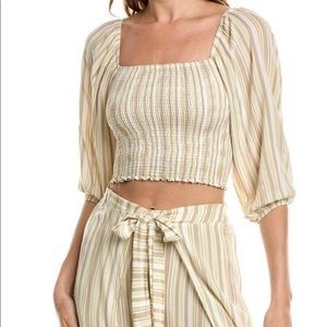 Peixoto crop top - new w/ tags. Size small.